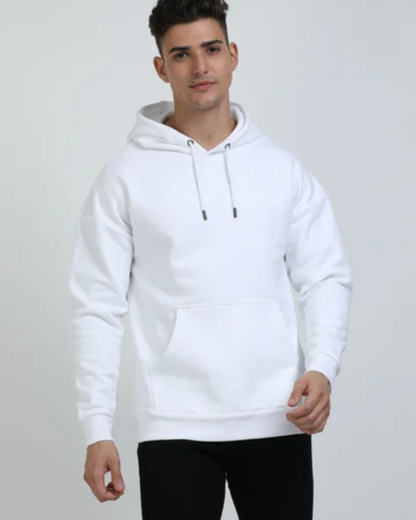 Oversized Luxury Solid Hoodie