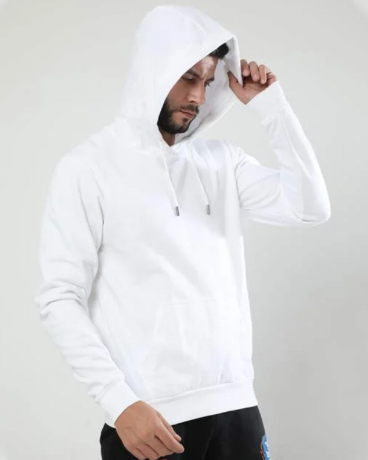 Oversized Luxury Solid Hoodie