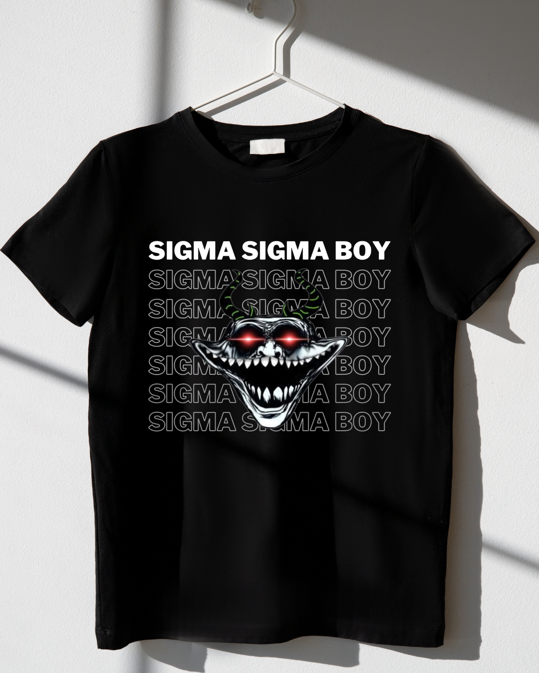 Sigma Troll Face Mask T-shirt